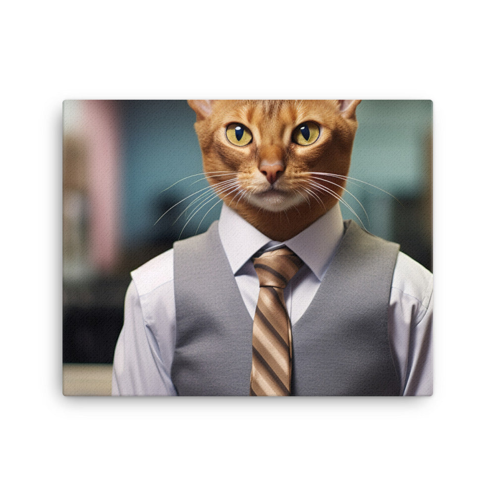 Abyssinian Sales Consultant Canvas - PosterfyAI.com