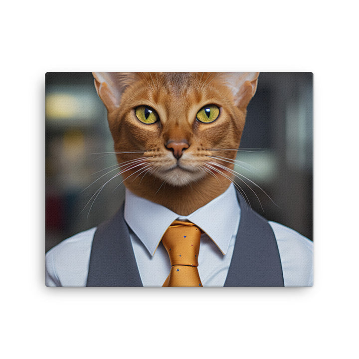 Abyssinian Sales Consultant Canvas - PosterfyAI.com