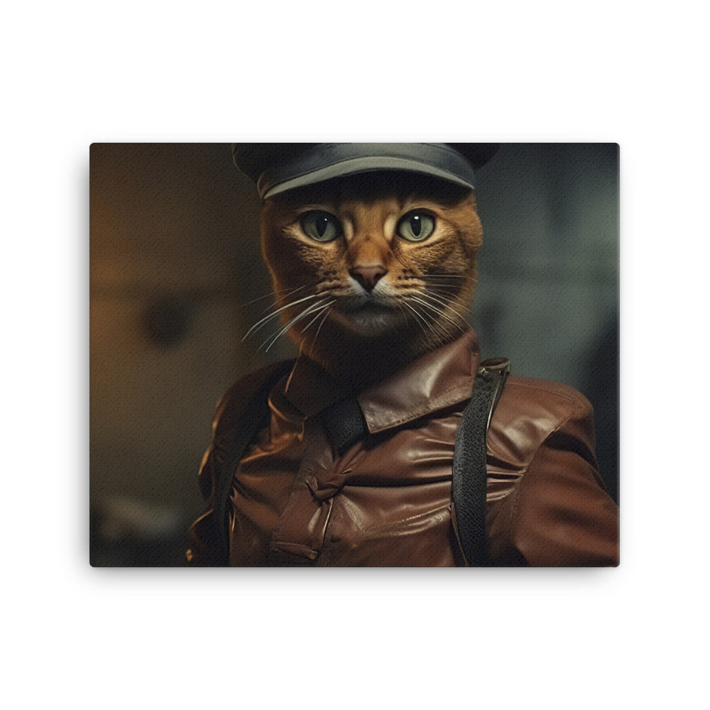 Abyssinian Prison Officer Canvas - PosterfyAI.com