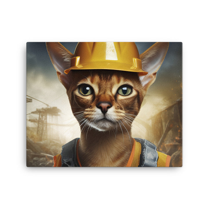 Abyssinian Contractor Canvas - PosterfyAI.com