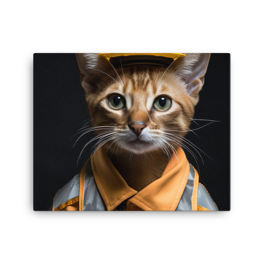 Abyssinian Contractor Canvas - PosterfyAI.com