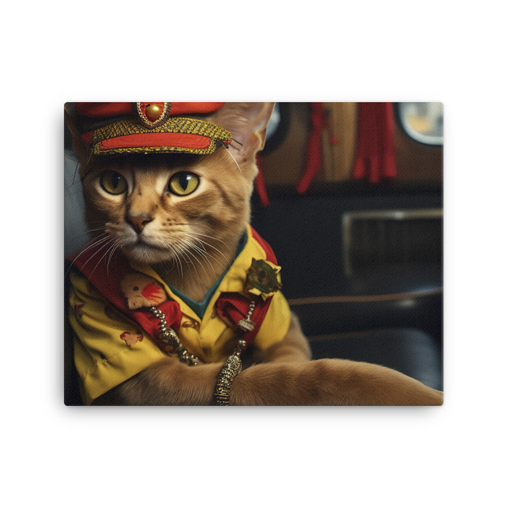 Abyssinian Transit Operator Canvas - PosterfyAI.com