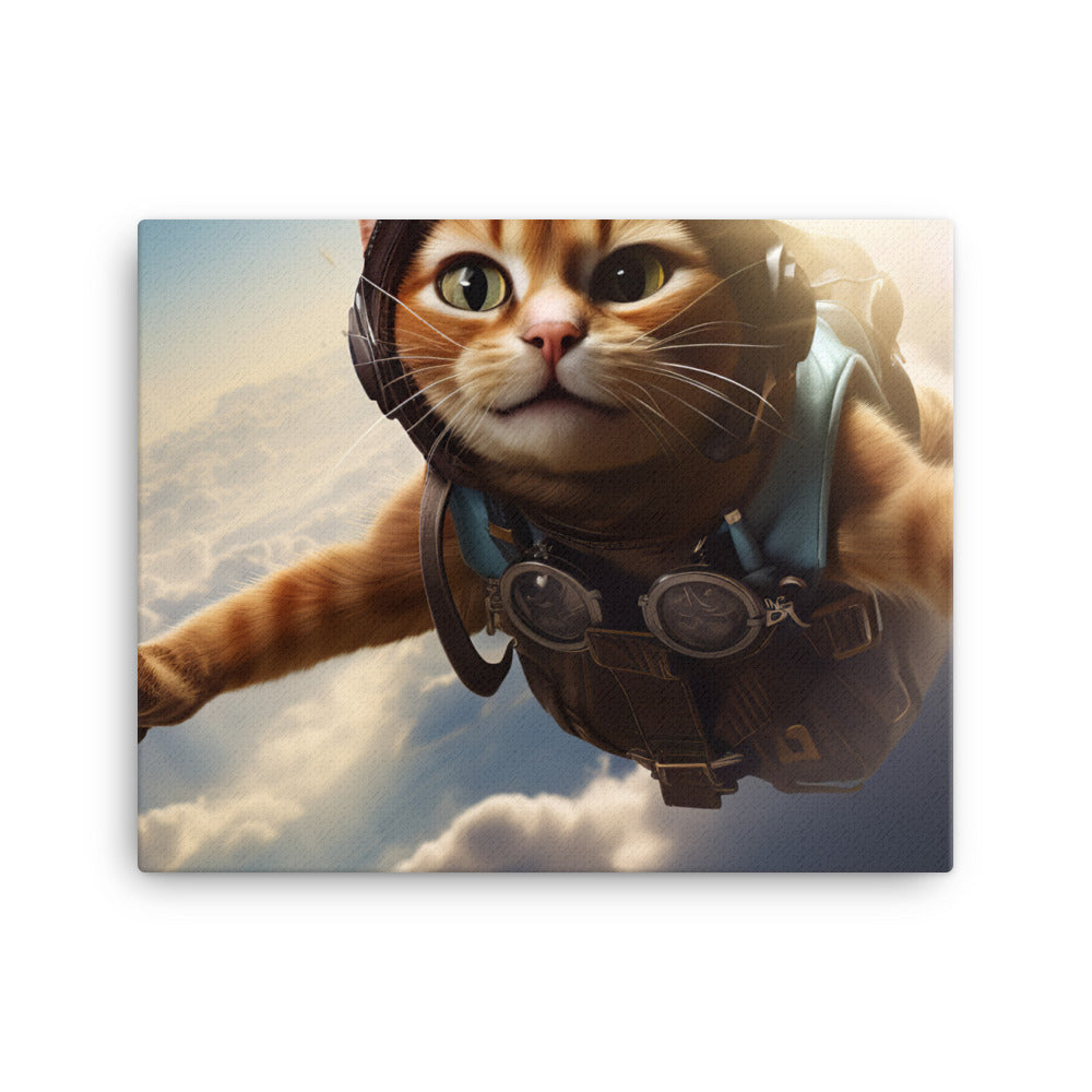 Abyssinian Pilot Canvas - PosterfyAI.com