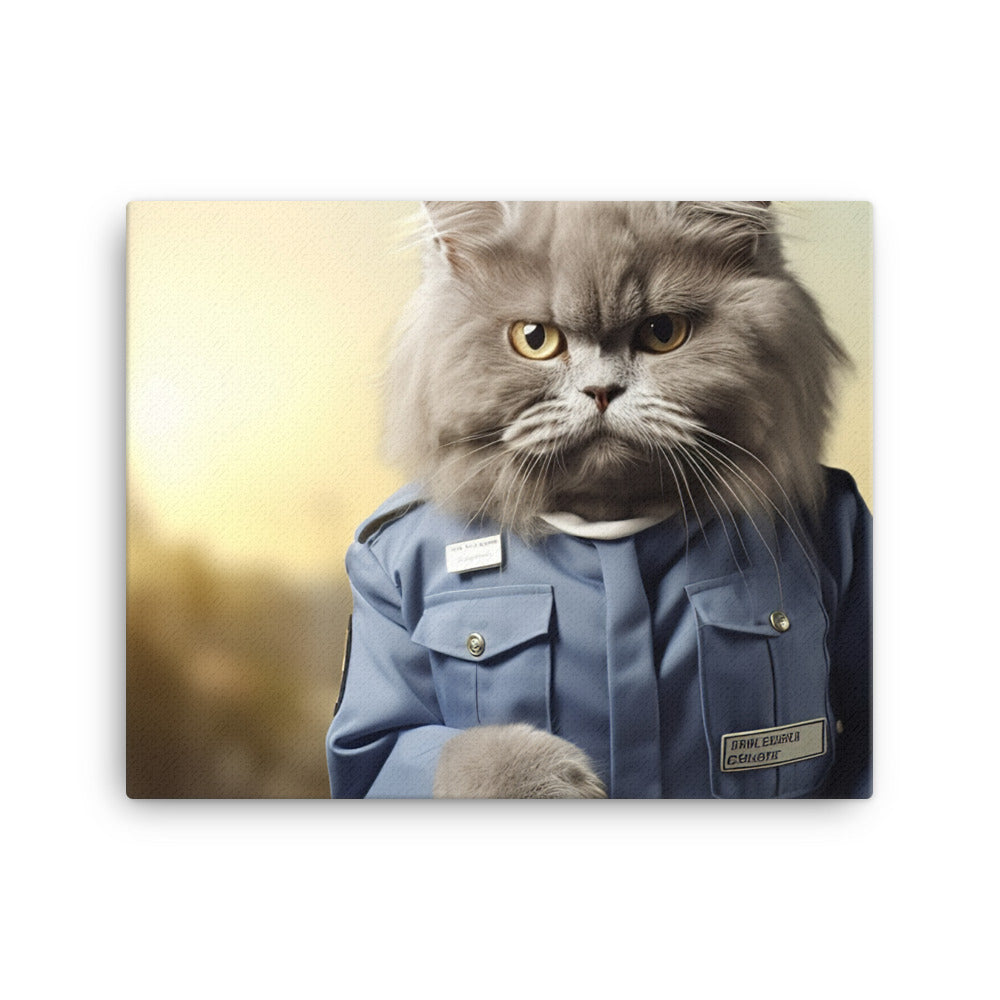 Persian Mail Carrier Canvas - PosterfyAI.com