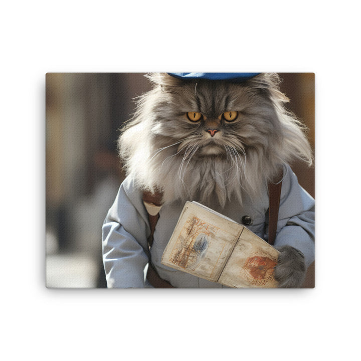 Persian Mail Carrier Canvas - PosterfyAI.com