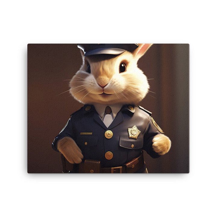 Lionhead Security Officer Canvas - PosterfyAI.com