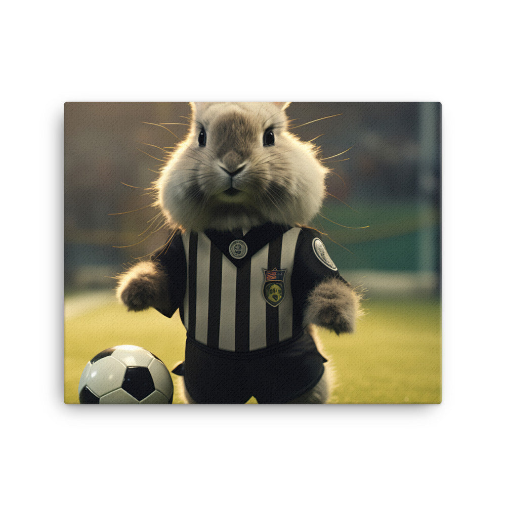 Lionhead Referee Canvas - PosterfyAI.com