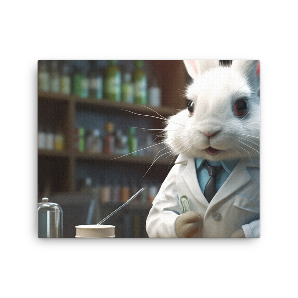 Lionhead Pharmacist Canvas - PosterfyAI.com