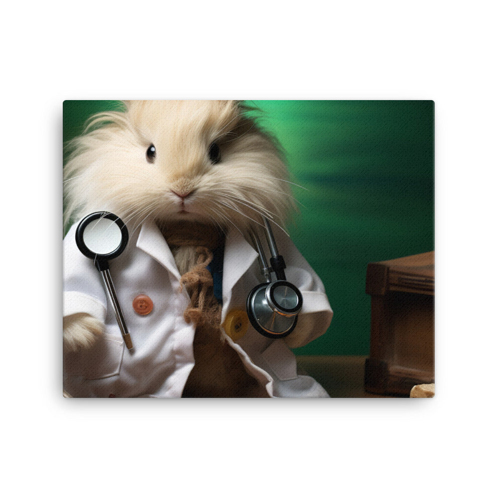 Lionhead Doctor Canvas - PosterfyAI.com