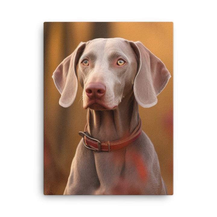 Weimaraner in Nature Canvas - PosterfyAI.com