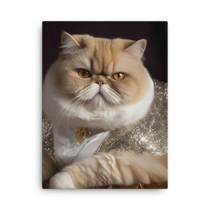 Exotic Shorthair Canvas - PosterfyAI.com