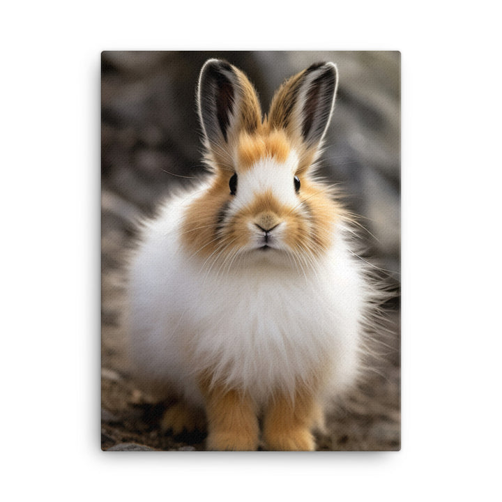 Adorable Himalayan Bunny Canvas - PosterfyAI.com