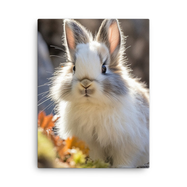 Adorable Himalayan Bunny Canvas - PosterfyAI.com