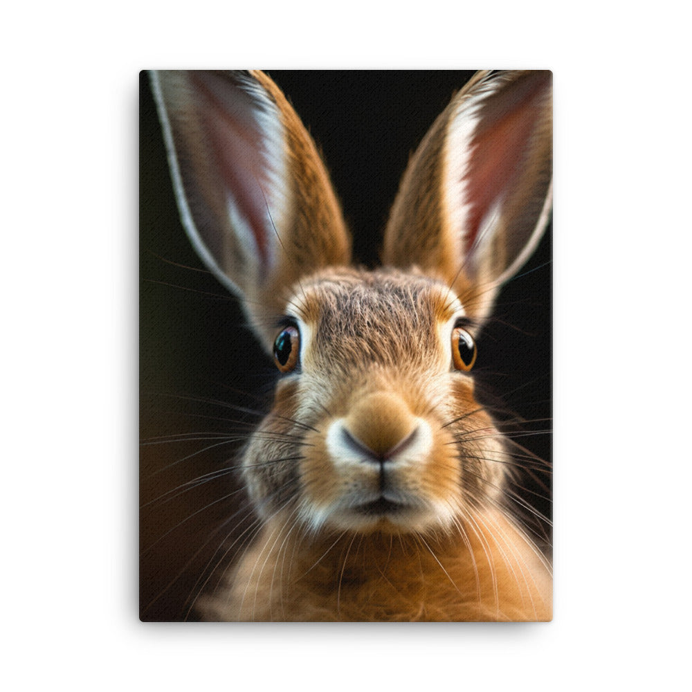 Adorable Belgian Hare Canvas - PosterfyAI.com