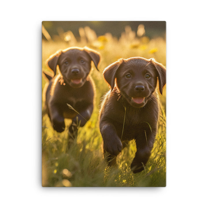 Labrador Retriever Canvas - PosterfyAI.com