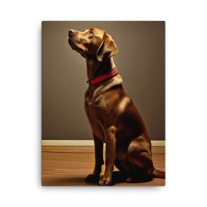 Labrador Retriever Canvas - PosterfyAI.com