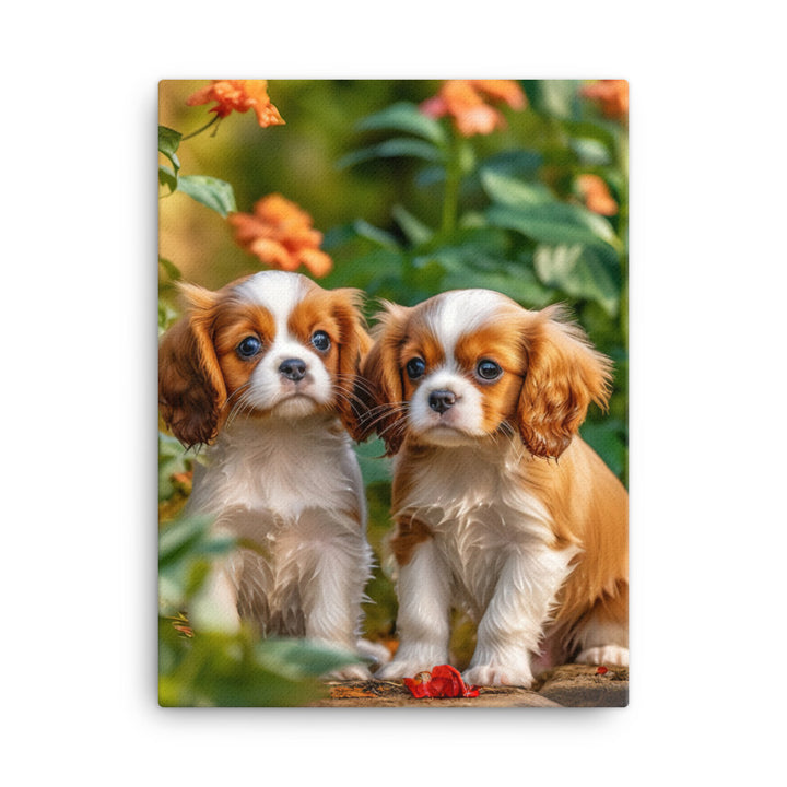 Cavalier King Charles Canvas - PosterfyAI.com