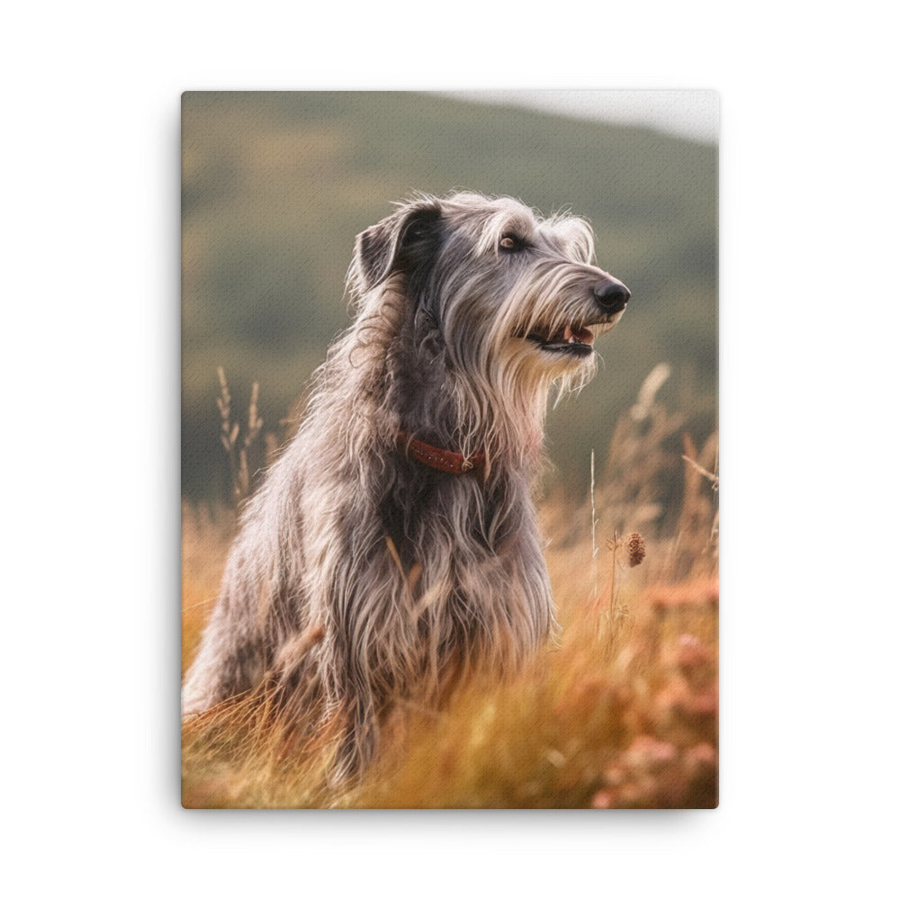 Scottish Deerhound Canvas - PosterfyAI.com