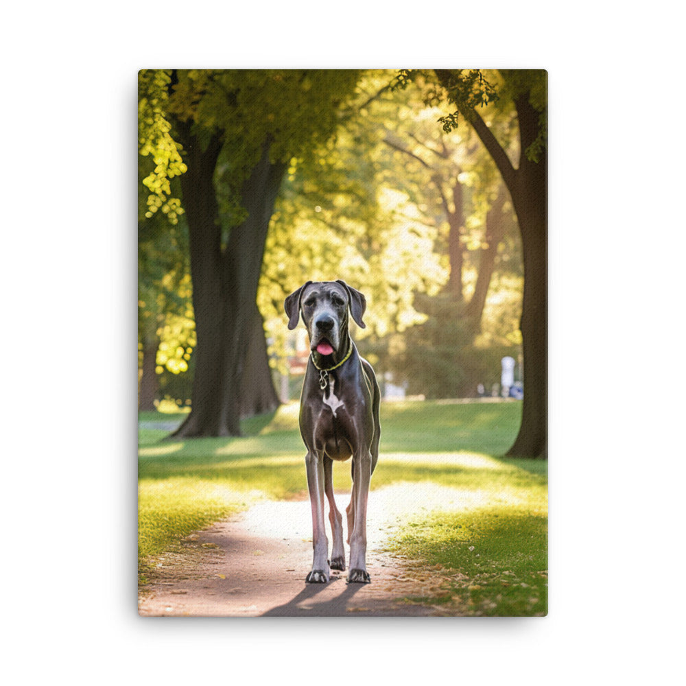 Great Dane Canvas - PosterfyAI.com