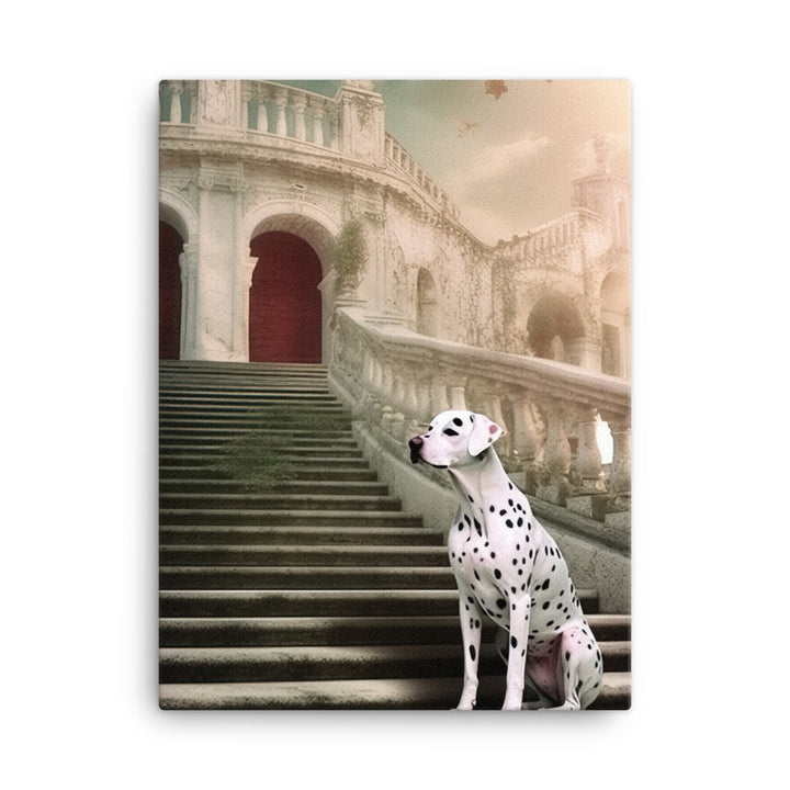 Dalmatian Canvas - PosterfyAI.com