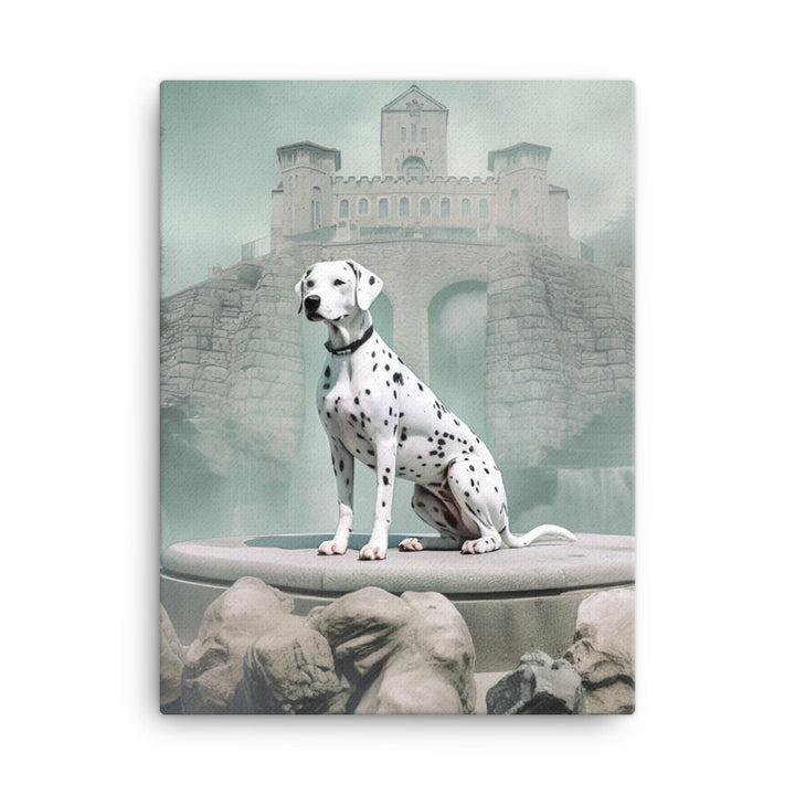 Dalmatian Canvas - PosterfyAI.com