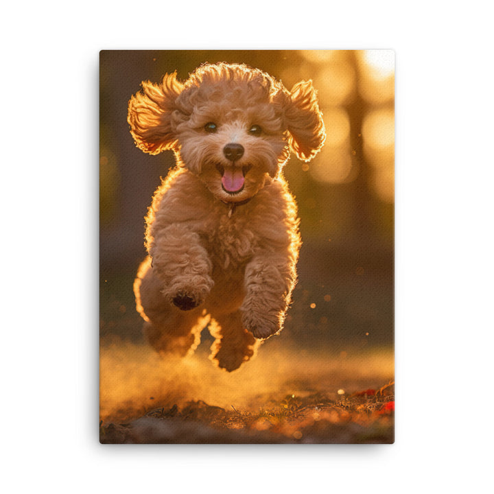 Poodle Canvas - PosterfyAI.com