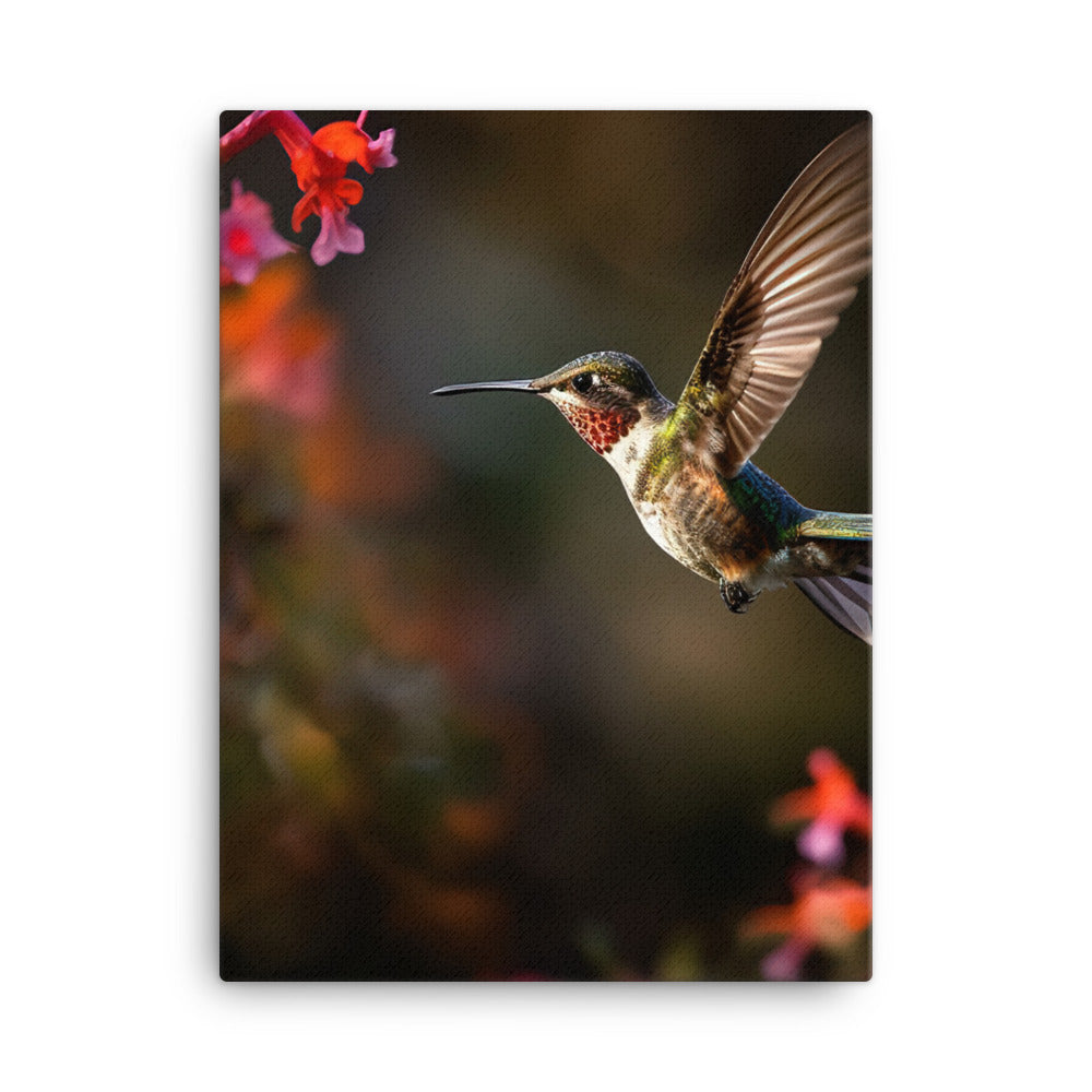 Hummingbird Canvas - PosterfyAI.com