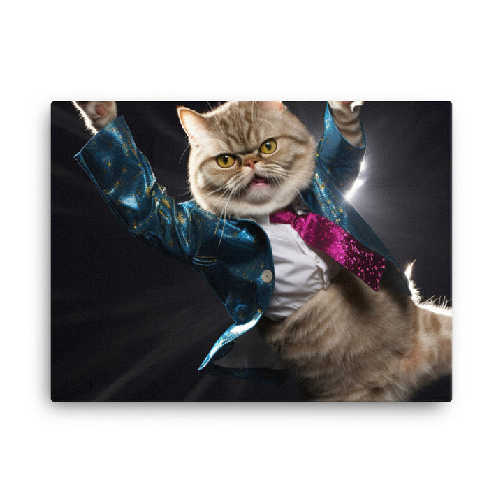 Exotic Shorthair Canvas - PosterfyAI.com