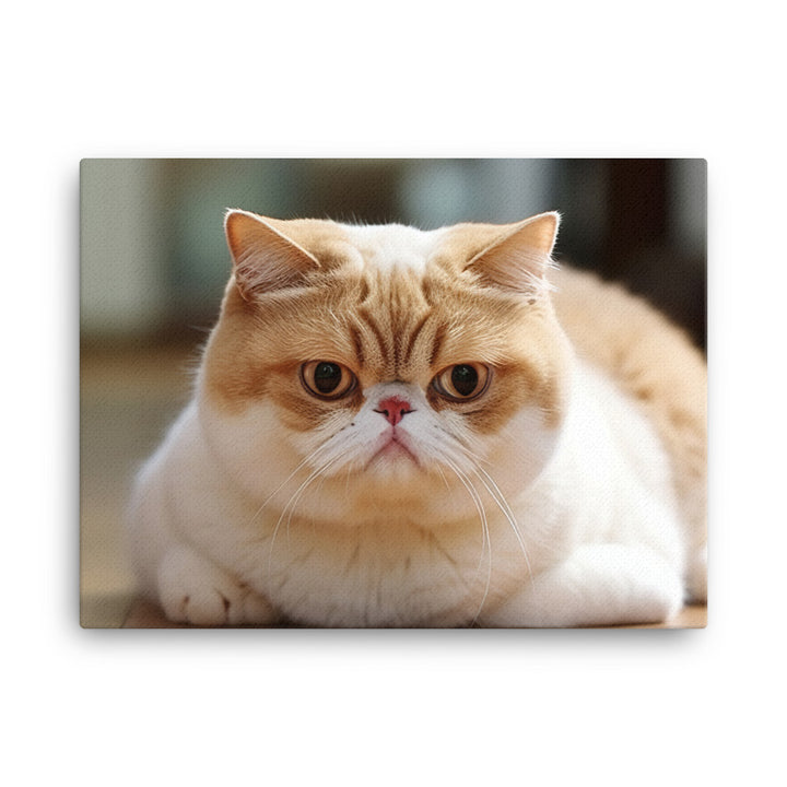 Exotic Shorthair Canvas - PosterfyAI.com