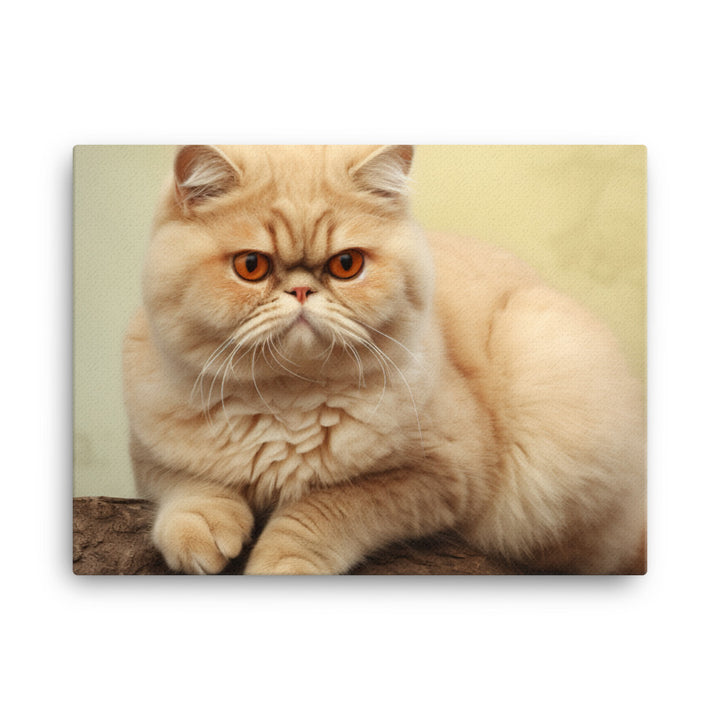 Exotic Shorthair Canvas - PosterfyAI.com