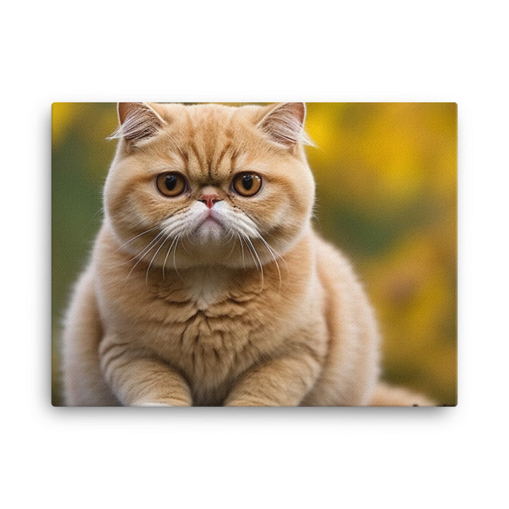 Exotic Shorthair Canvas - PosterfyAI.com