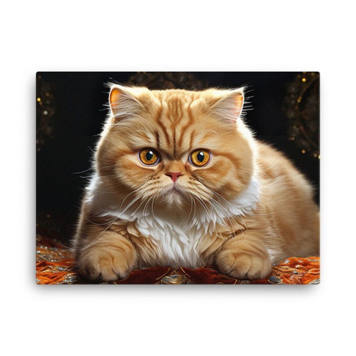 Exotic Shorthair Canvas - PosterfyAI.com