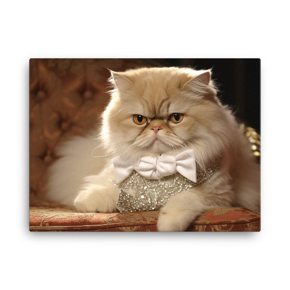 Exotic Shorthair Canvas - PosterfyAI.com