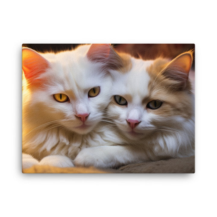 Turkish Van Canvas - PosterfyAI.com