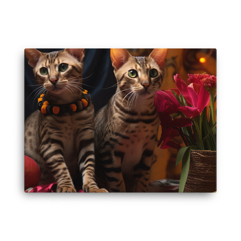 Ocicat Canvas - PosterfyAI.com