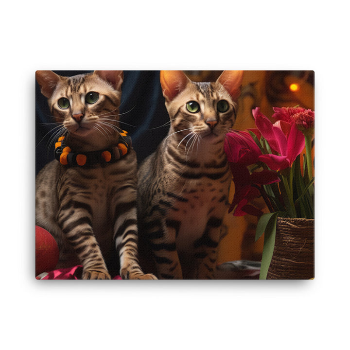 Ocicat Canvas - PosterfyAI.com