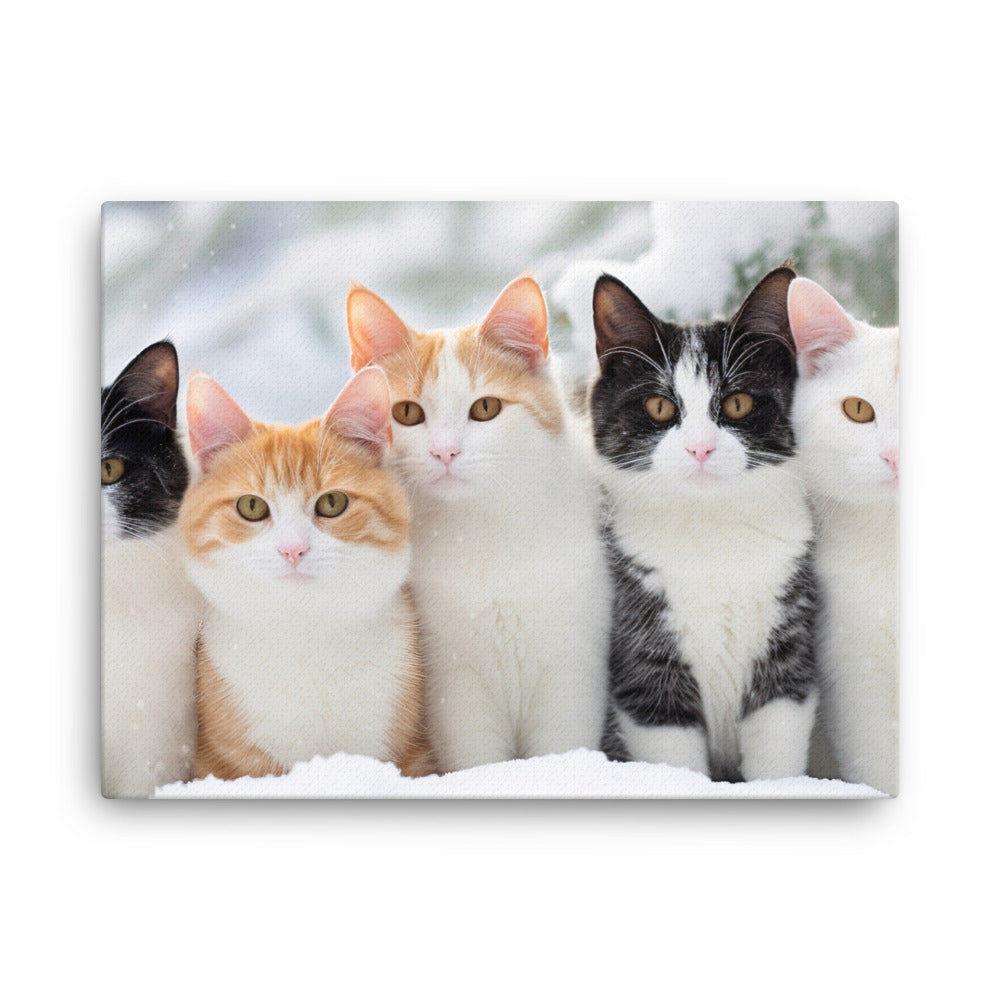 Japanese Bobtail Canvas - PosterfyAI.com