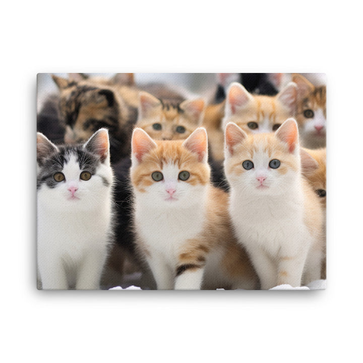 Japanese Bobtail Canvas - PosterfyAI.com