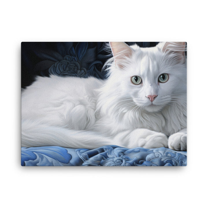 Turkish Angora Canvas - PosterfyAI.com