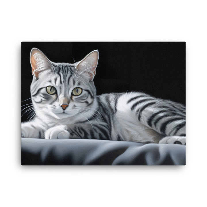 American Shorthair Canvas - PosterfyAI.com