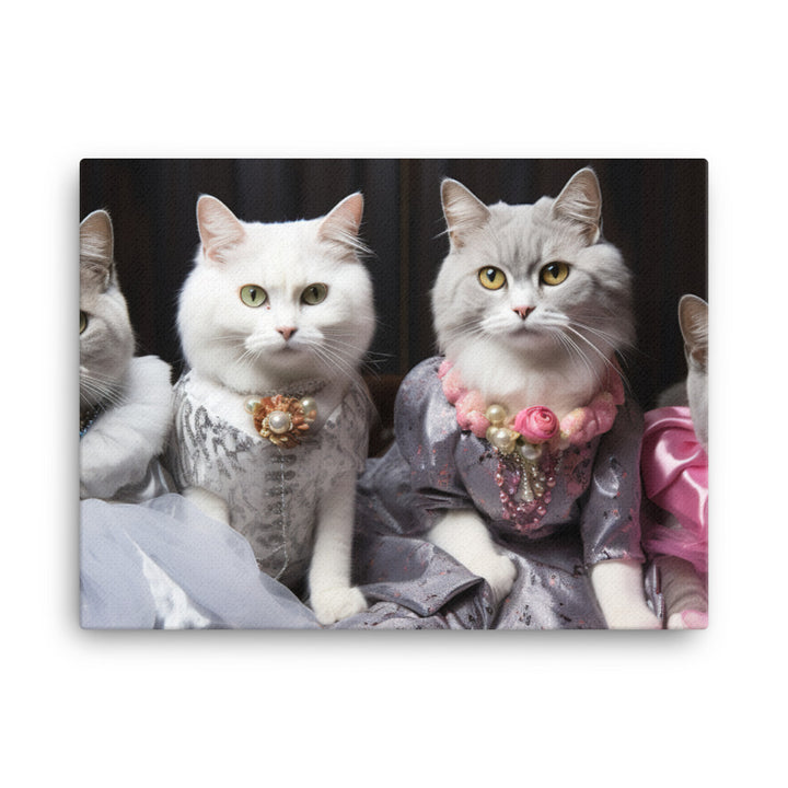 American Shorthair Canvas - PosterfyAI.com