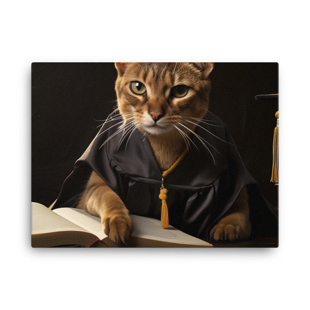 Abyssinian Student Canvas - PosterfyAI.com