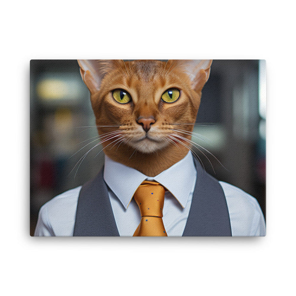 Abyssinian Sales Consultant Canvas - PosterfyAI.com