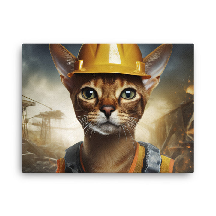 Abyssinian Contractor Canvas - PosterfyAI.com