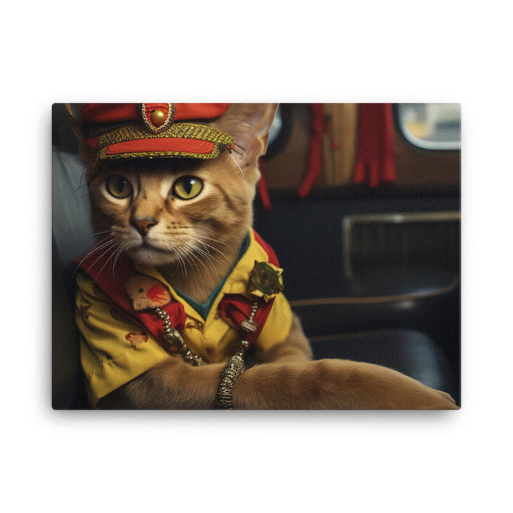 Abyssinian Transit Operator Canvas - PosterfyAI.com