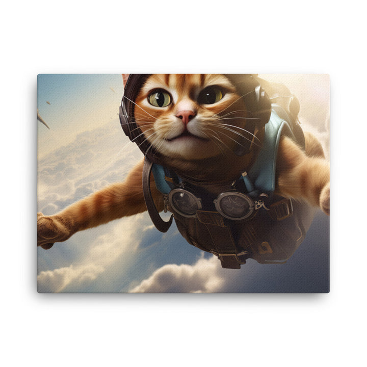 Abyssinian Pilot Canvas - PosterfyAI.com