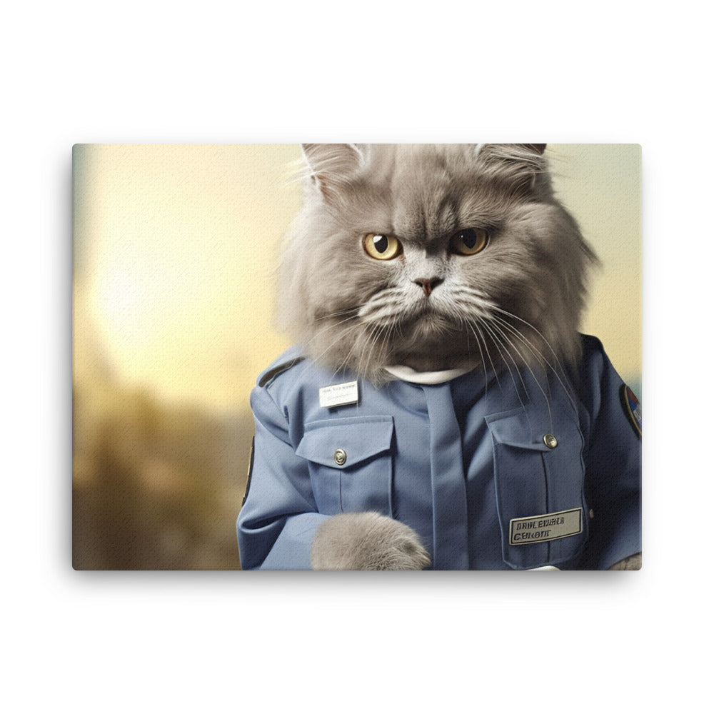 Persian Mail Carrier Canvas - PosterfyAI.com