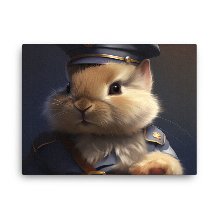 Lionhead Security Officer Canvas - PosterfyAI.com