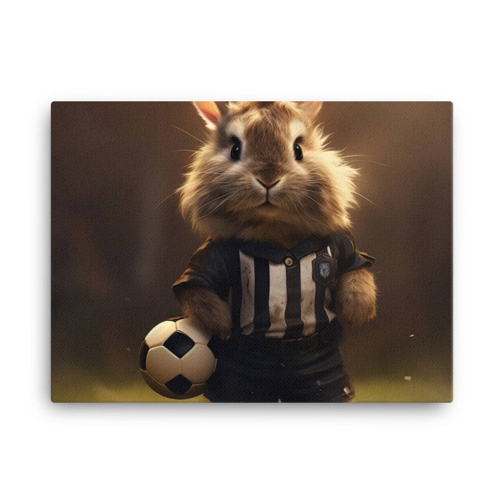 Lionhead Referee Canvas - PosterfyAI.com