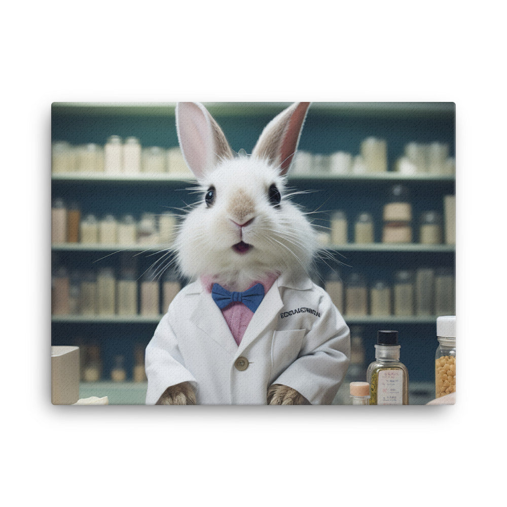 Lionhead Pharmacist Canvas - PosterfyAI.com